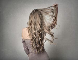 girl with strong hair