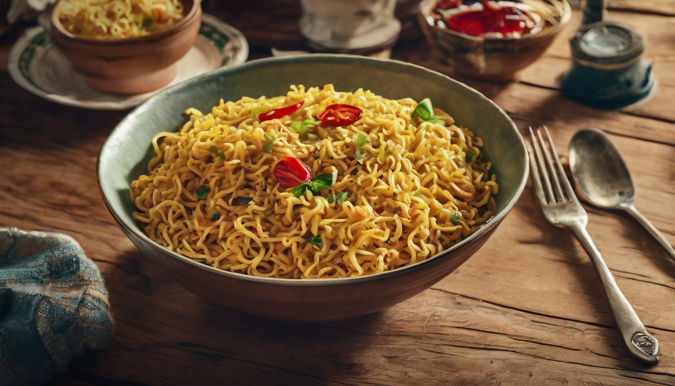 Is Maggi good for health? Maggi in the bowl